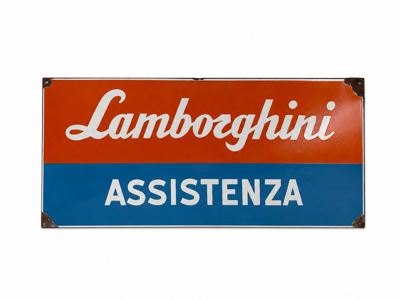 Vintage Lamborghini Sign - aptiques by Authentic PreOwned
