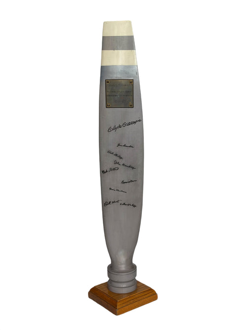 Cessna Airplane Propeller With Mounted Plaque and Signatures - aptiques by Authentic PreOwned