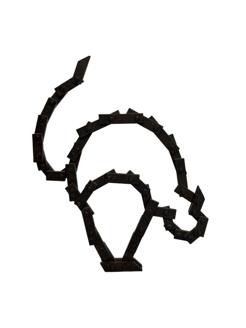 Brutalist Metal Sculpture - aptiques by Authentic PreOwned