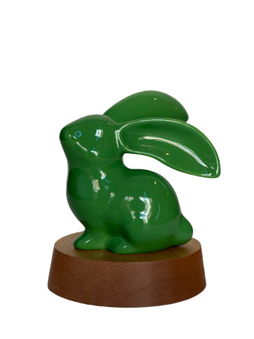 Myersberg "Honest To Goodness" Ceramic Green Rabbit - aptiques by Authentic PreOwned