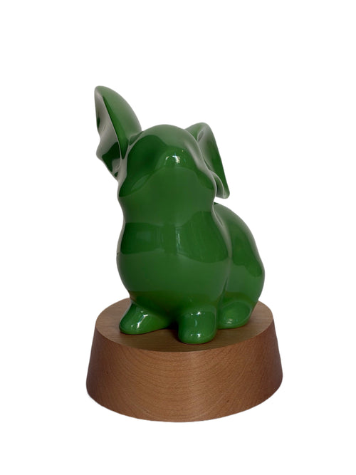 Myersberg "Honest To Goodness" Ceramic Green Rabbit - aptiques by Authentic PreOwned