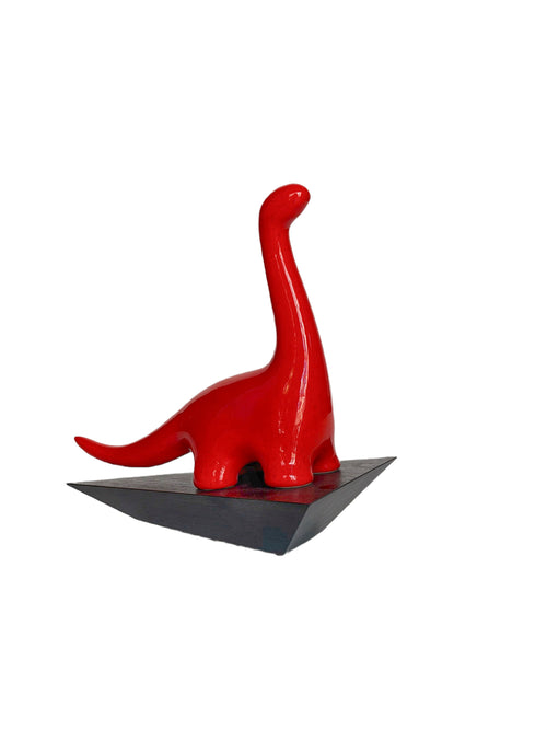 Myersberg Studios Ceramic Red Dinosaur - aptiques by Authentic PreOwned