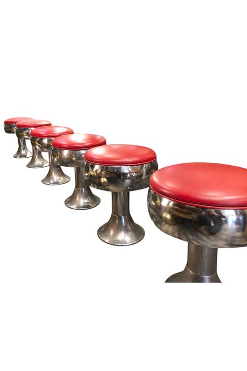 Vintage Fountain Soda Stools - aptiques by Authentic PreOwned
