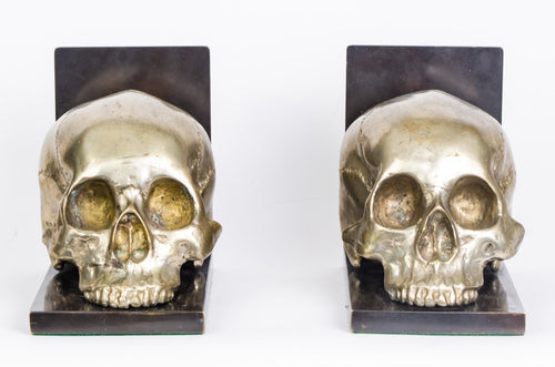 Skull Head Bookends (RARE) - aptiques by Authentic PreOwned
