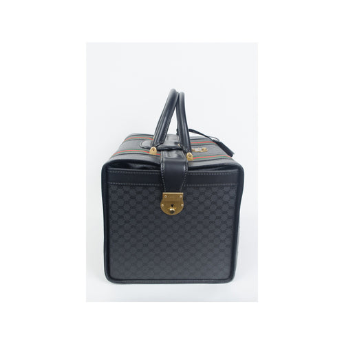 Gucci Black Fabric & Leather Train Cosmetic case - aptiques by Authentic PreOwned