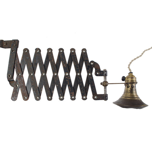 Scissor Extension Wall Lamp - aptiques by Authentic PreOwned