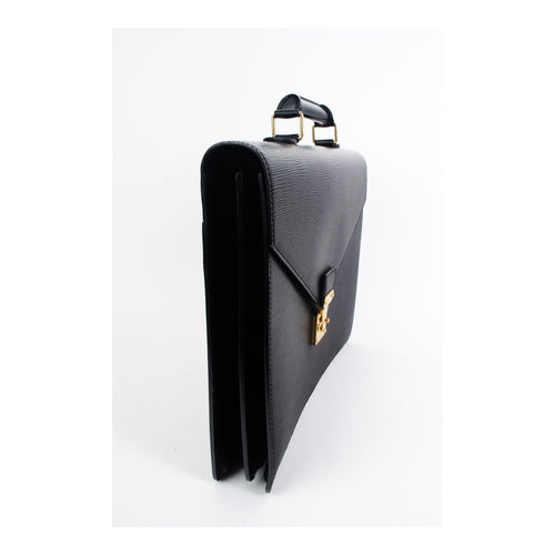 Louis Vuitton Conseiller Black Epi Briefcase - aptiques by Authentic PreOwned