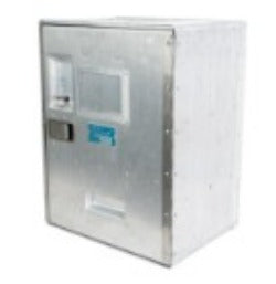 Continental Airlines Metal Lock Box - aptiques by Authentic PreOwned