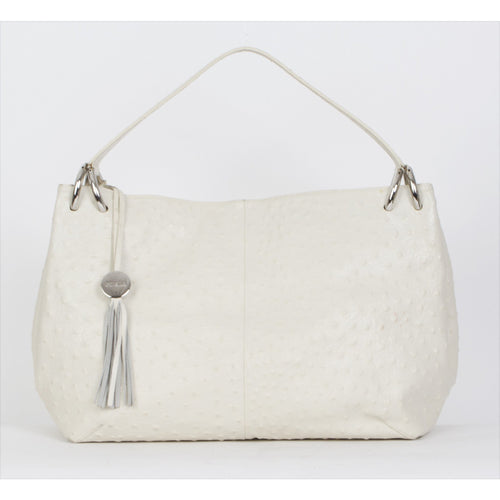 Furla Ostrich Handbag - aptiques by Authentic PreOwned