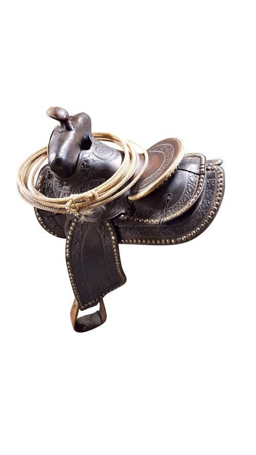 Leather Saddle - aptiques by Authentic PreOwned