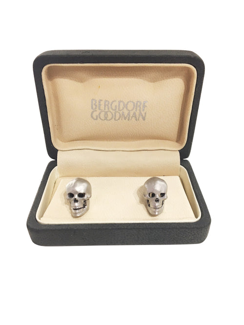Deakin & Francis 18K Gold Skull Cuff Links - aptiques by Authentic PreOwned