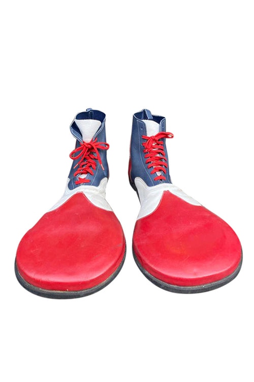 Vintage VANS Leather Clown Shoes - aptiques by Authentic PreOwned