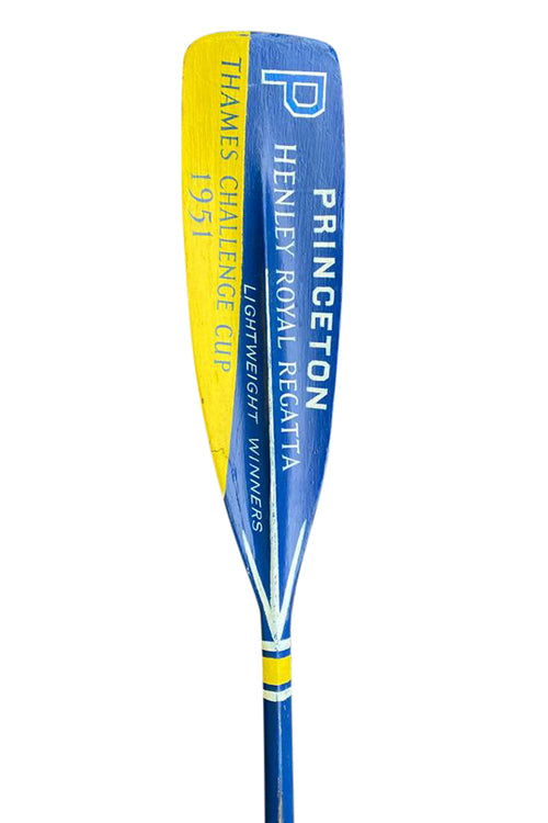 Vintage Trophy Oar-Princeton-Henley Royal Regatta-Light Weight Winners-Thames Challenge Cup-1951 - aptiques by Authentic PreOwned