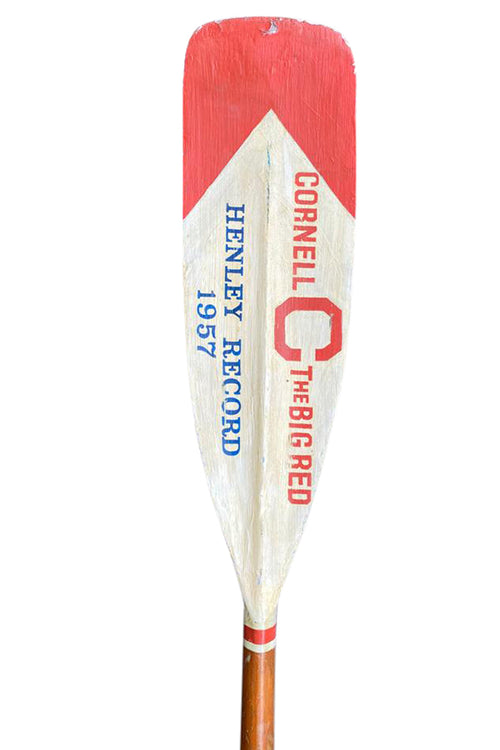 Vintage Trophy Oar-Cornell- C-The Big Red- Henley Record 1957 - aptiques by Authentic PreOwned