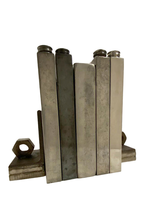 Industrial Book Ends - aptiques by Authentic PreOwned