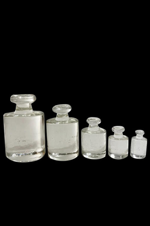 Antique RX Pressed Glass Weights - aptiques by Authentic PreOwned
